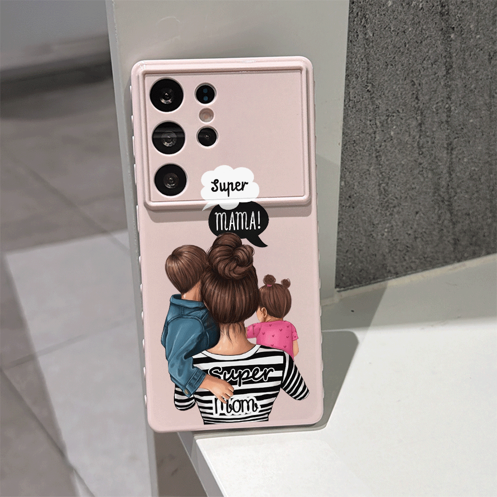 Phone Cases For Girls - Modische Niedliche Familien-Handyhülle für Mädchen, Jungen