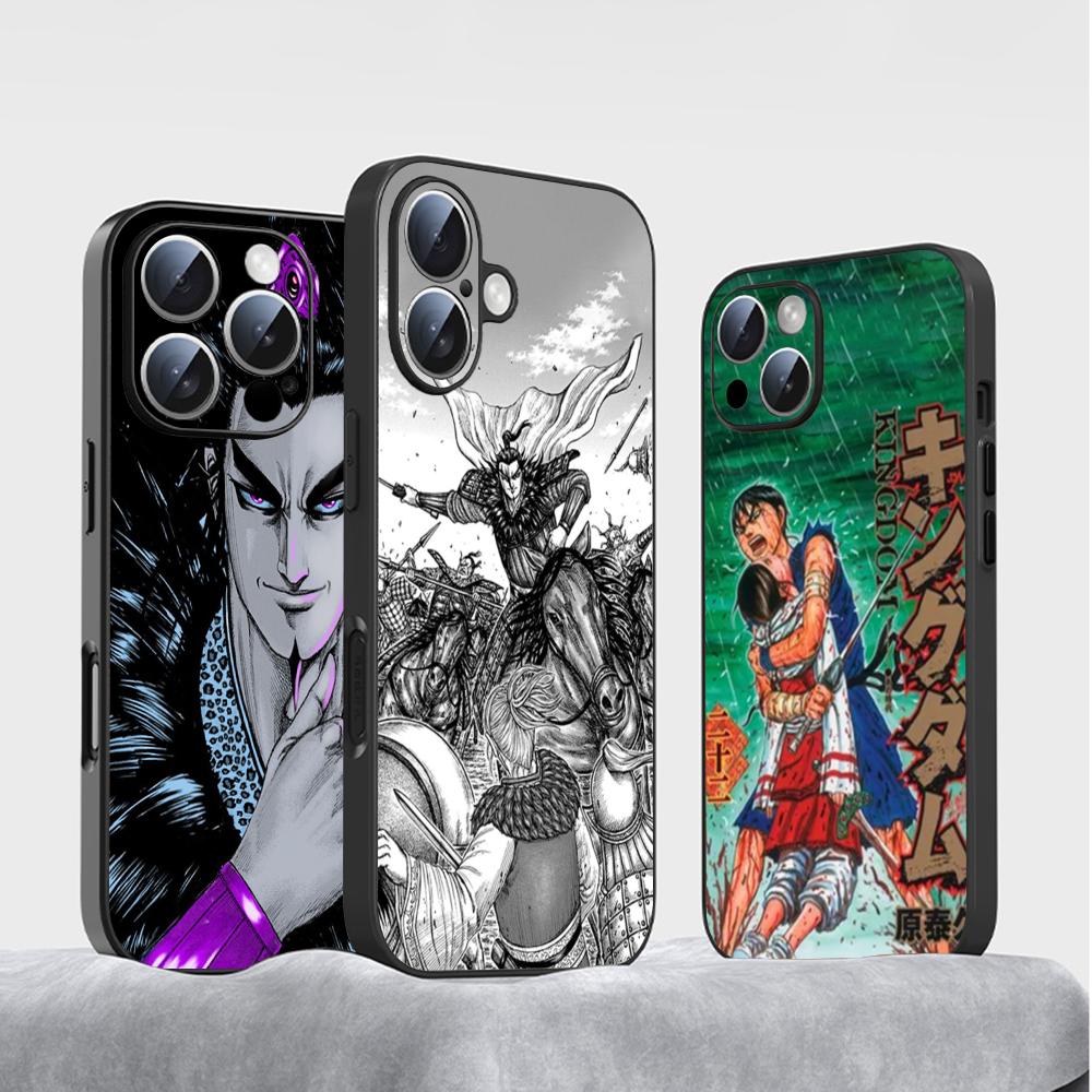 Phone Cases Black - Kingdom Manga Kanki Yasuhisa Hara Handyhülle