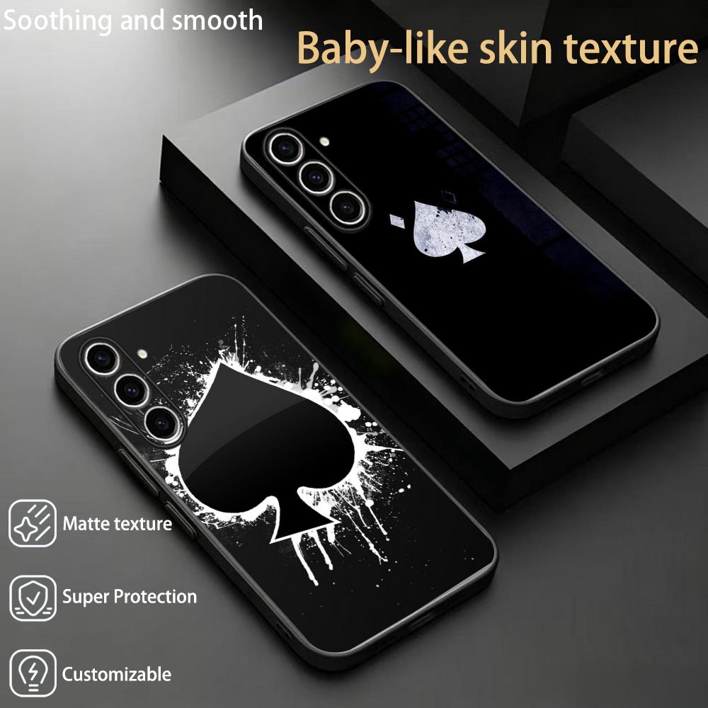 Phone Cases Designer - Poker-Kunstmuster, modisches Design, Handyhülle für Samsung