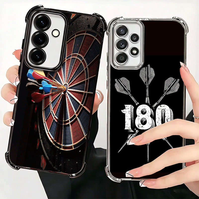 Phone Cases Target - Darts Aesthetics Draht-Zielscheiben-Design Handyhülle für Samsung