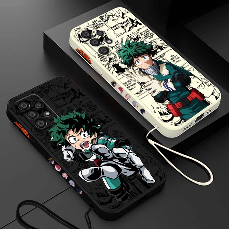 Samsung Galaxy A55 - Anime My Hero Academia Hülle für