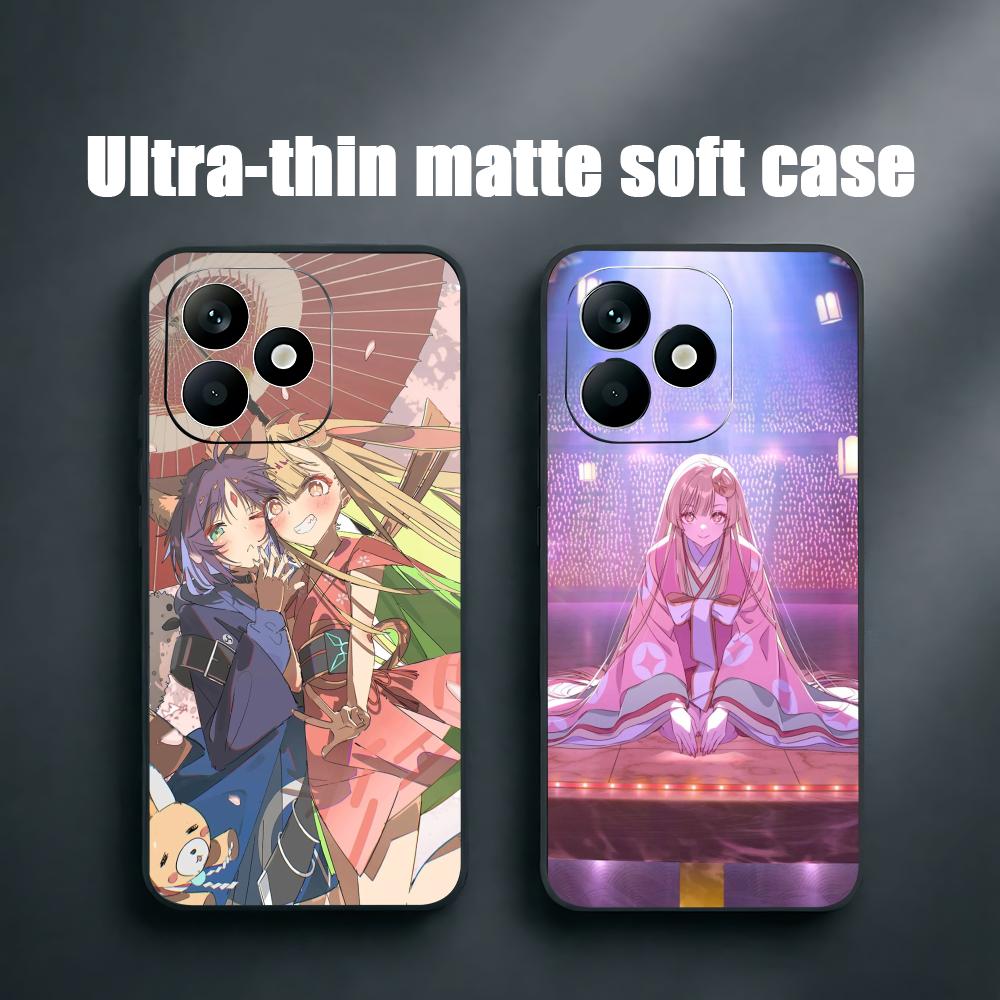 Phone Cases For Girls - Niedliche Anime-Kaguya-Handyhülle für Xiaomi Redmi Note