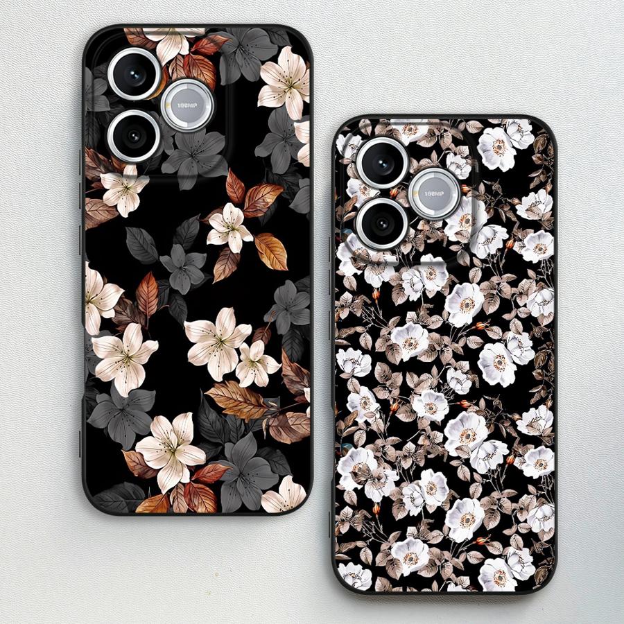 Phone Cases Honor - Weiße Wildrosen-Muster Handyhülle für Honor Magic5