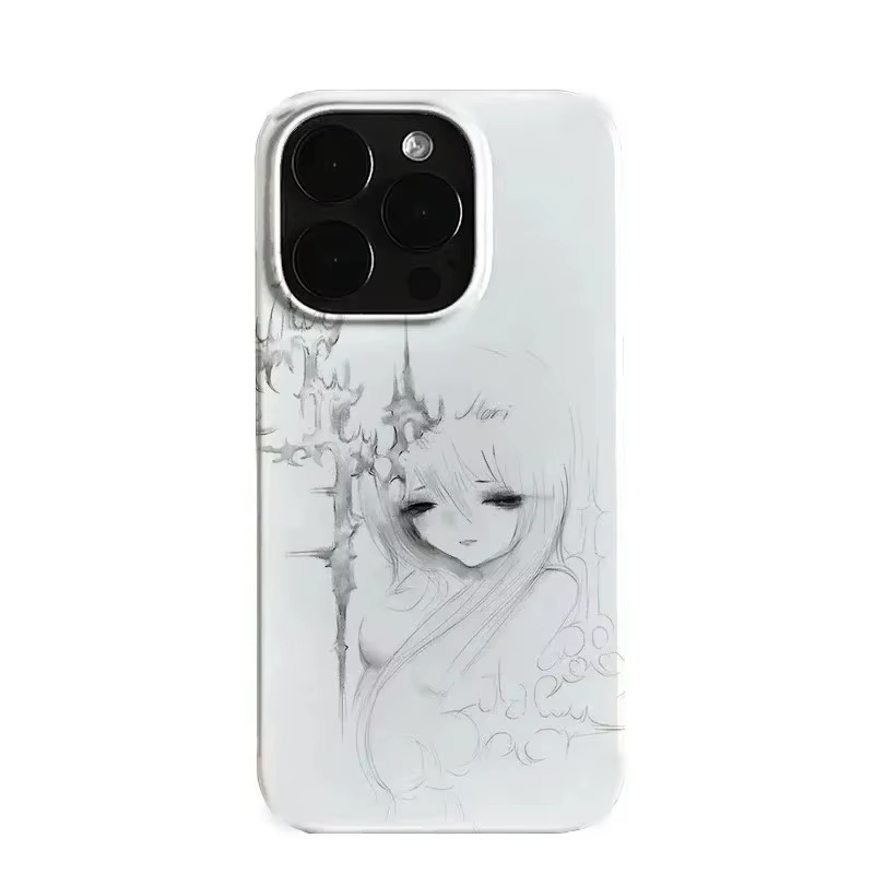 Phone Cases For Girls - Luxuriöse, niedliche Mädchen-Engel-Jelly-Handyhülle für iPhone 17