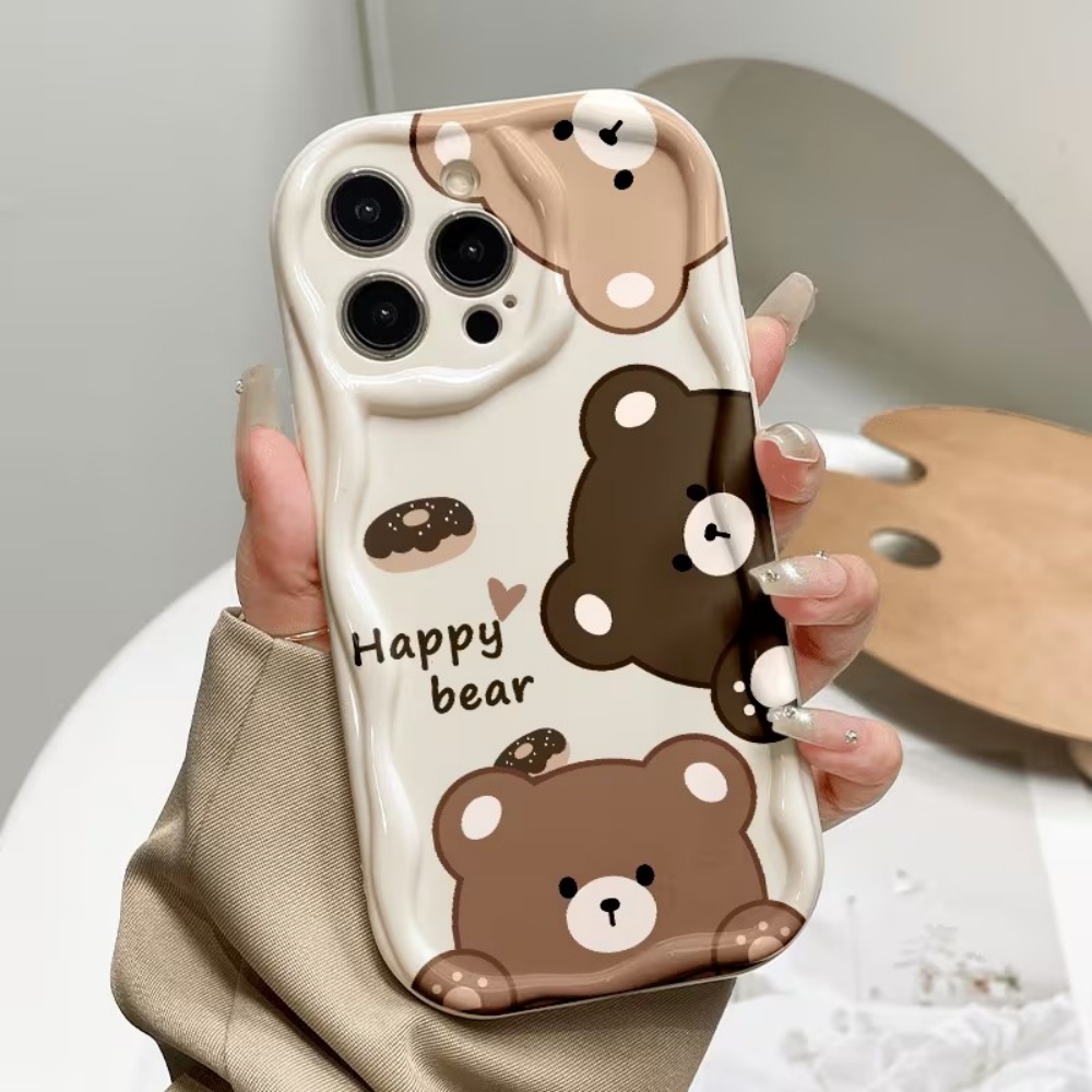 Phone Cases Xr Cute - Niedliche Bären- und coole Tiger-Muster Handyhülle