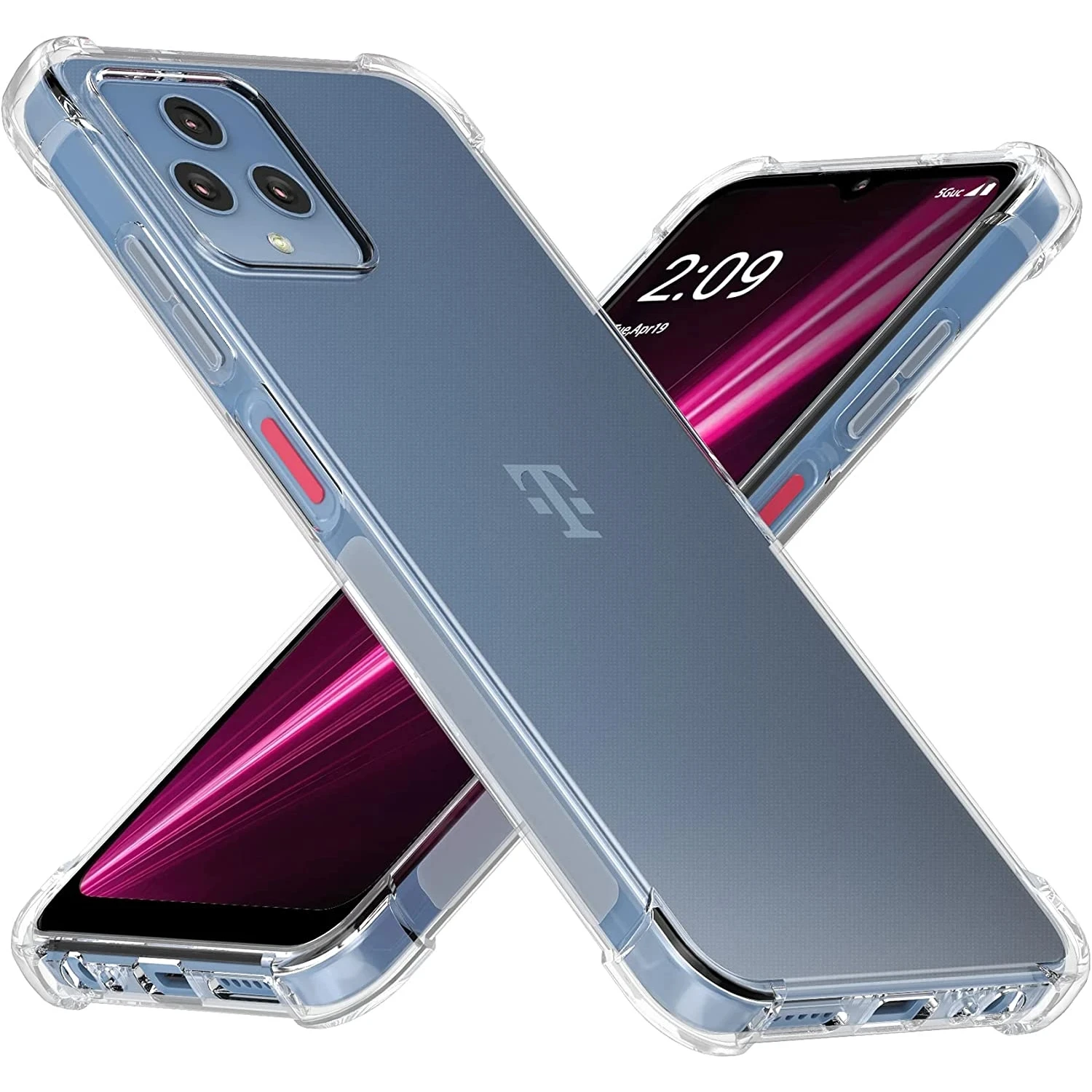 Phone Cases On Sale - Weiche TPU-transparente Handyhülle für TCL T-Mobile