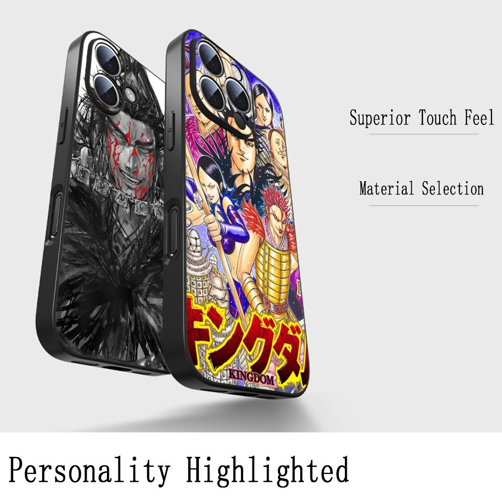 Kingdom Manga Kanki Yasuhisa H – Phone Cases Black Bewertung und Preis