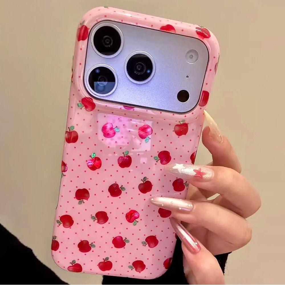 Rote Niedliche Früchte Polka D – Phone Cases Xr Cute Bewertung und Preis