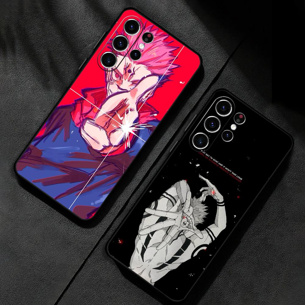 J-Jujutsu Kaisen coole Sukuna  – Phone Cases Black Bewertung und Preis