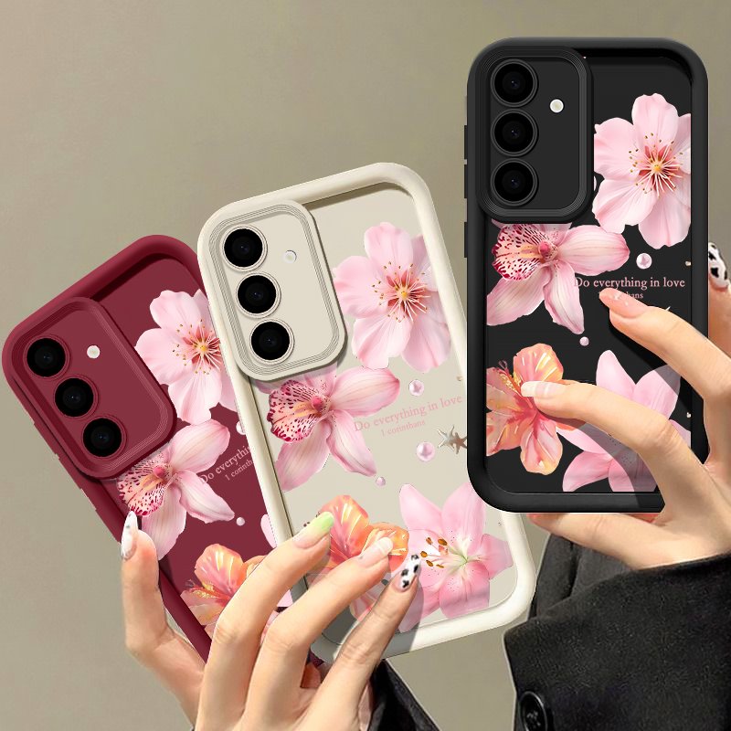 Rosa Blumen Handyhülle für Sam – Samsung Galaxy A55 Bewertung und Preis
