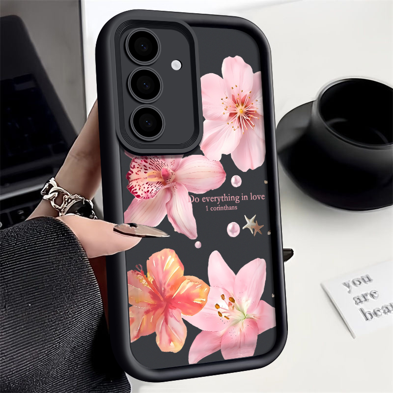 Rosa Blumen Handyhülle für Sam – Samsung Galaxy A55 Bewertung und Preis