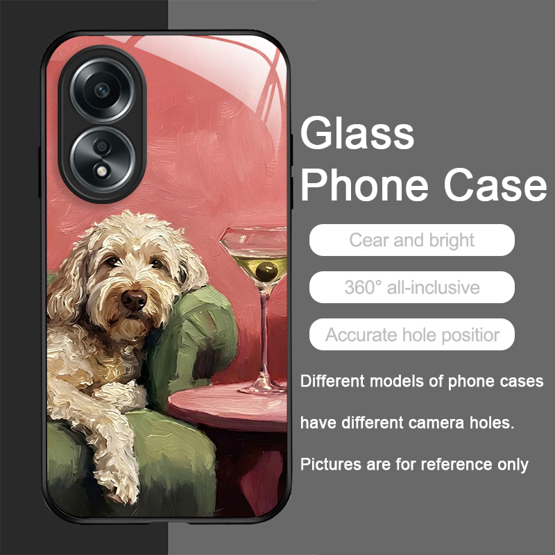 Ölgemälde Gelber Hund Schwarze – Phone Cases Realme Bewertung und Preis