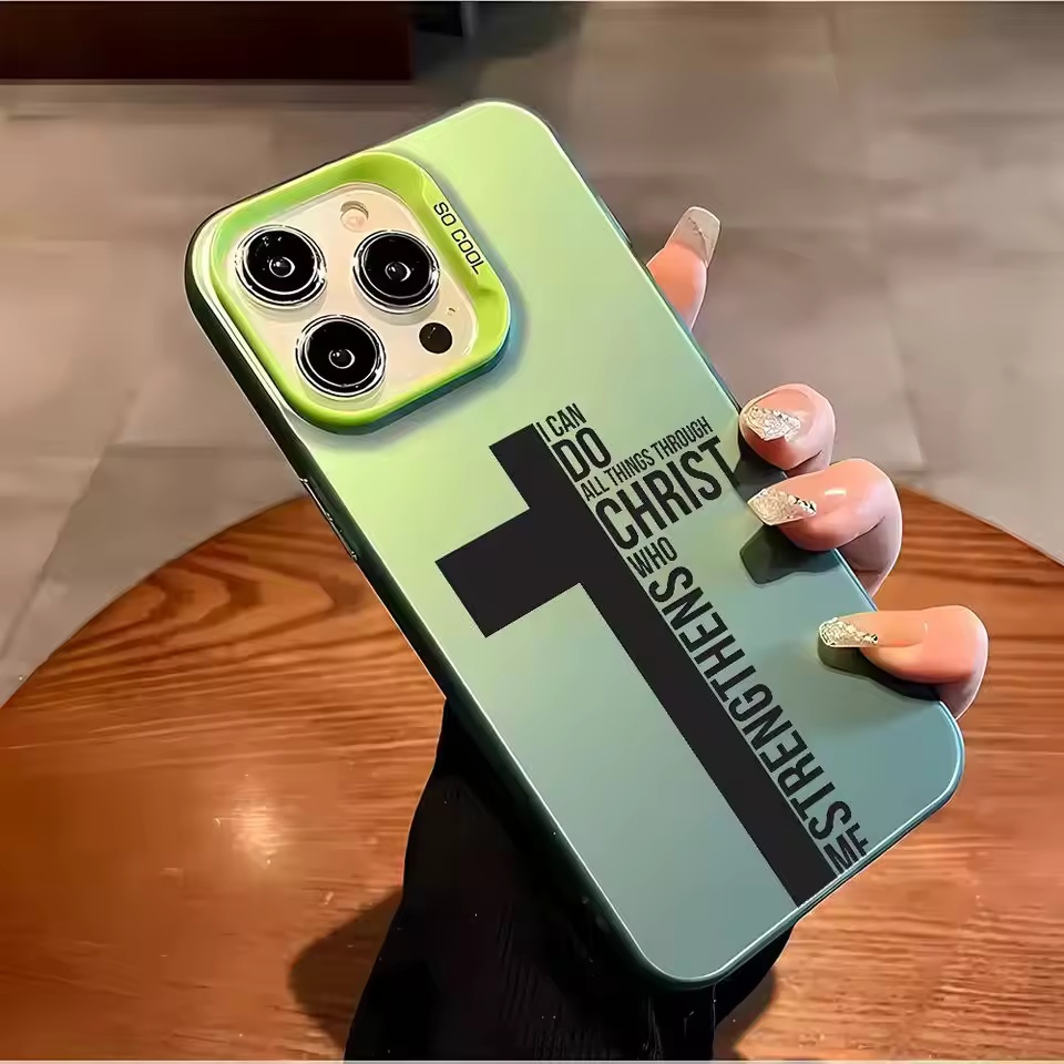 Anti-Fingerabdruck-Kreuz-Bibel – Phone Cases Iphone 16 Pro Bewertung und Preis