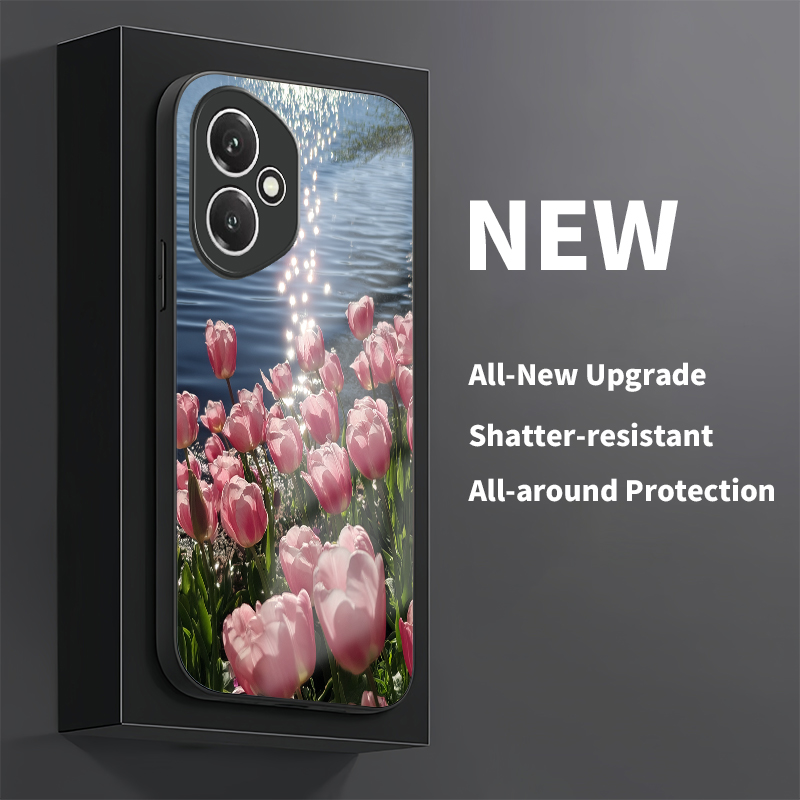 Handyhülle mit floralem Tulpen – Phone Cases Honor Bewertung und Preis
