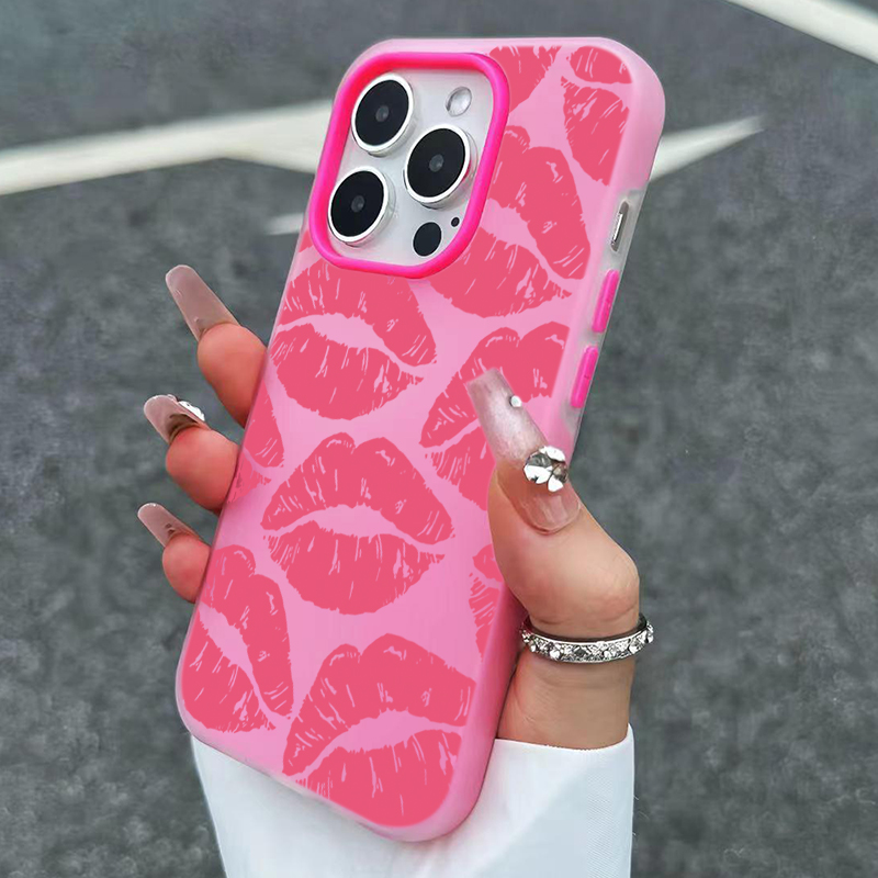 Sexy Girl Pink Lips Pattern De – Phone Cases For Girls Bewertung und Preis