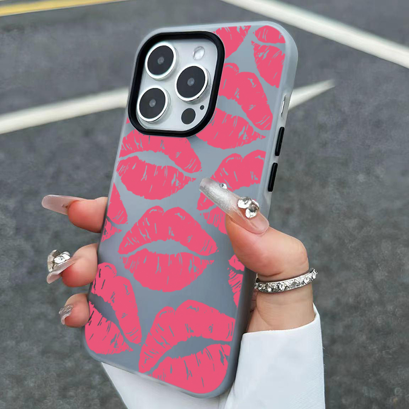 Sexy Girl Pink Lips Pattern De – Phone Cases For Girls Bewertung und Preis