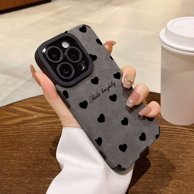 Neue luxuriöse schwarze Liebes – Phone Cases For Girls Bewertung und Preis