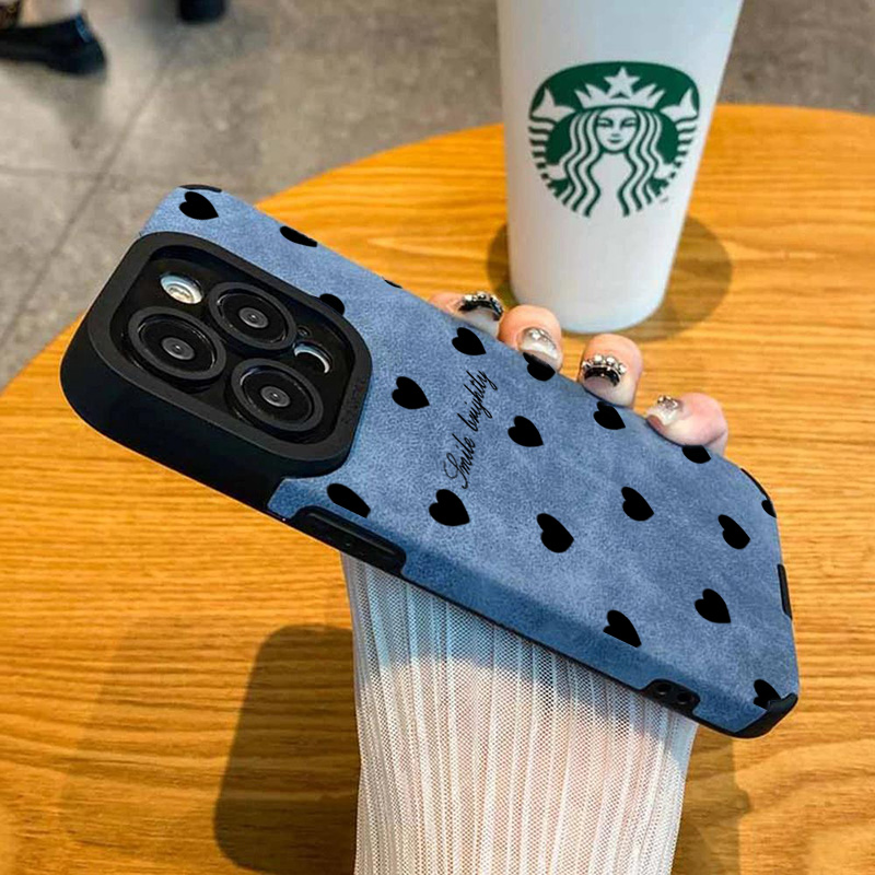 Neue luxuriöse schwarze Liebes – Phone Cases For Girls Bewertung und Preis