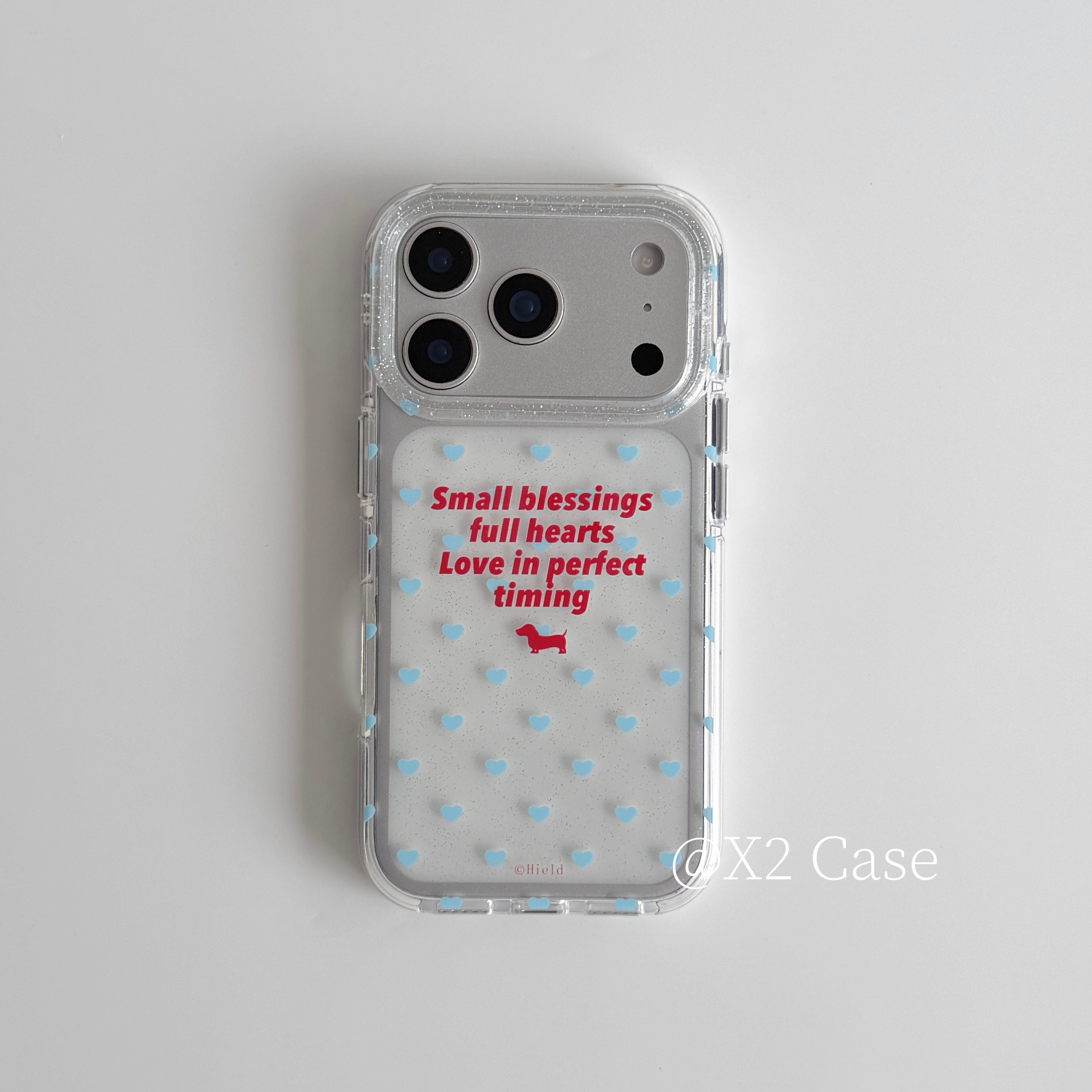 Ins Blue Love English Shining  – Phone Cases For Girls Bewertung und Preis