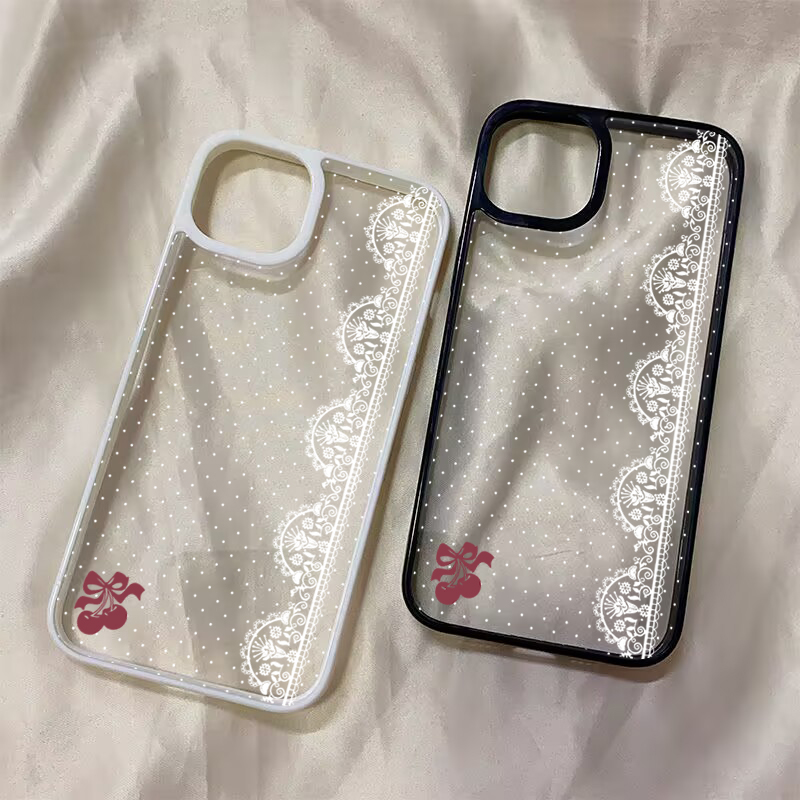 Niedliche Kirsch-Schleife Weiß – Phone Cases Xr Cute Bewertung und Preis