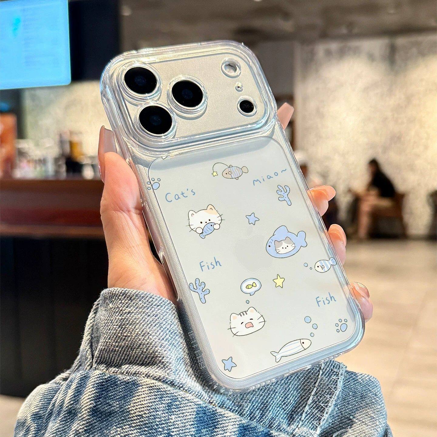 Ins Blaue Kleine Fisch-Kätzche – Phone Cases Xr Cute Bewertung und Preis