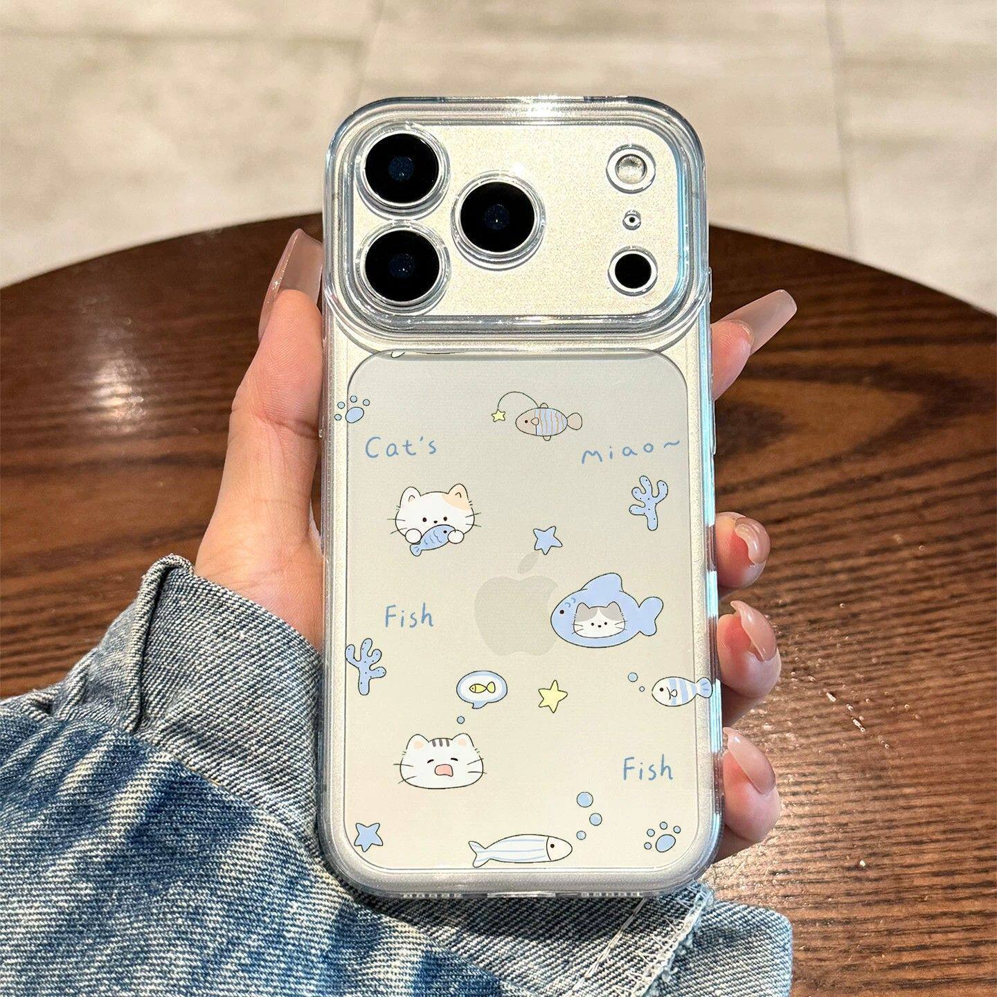 Ins Blaue Kleine Fisch-Kätzche – Phone Cases Xr Cute Bewertung und Preis