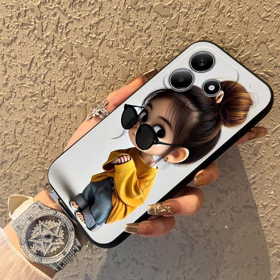 Cartoon-Mädchen-Muster Handyhü – Phone Cases For Girls Bewertung und Preis