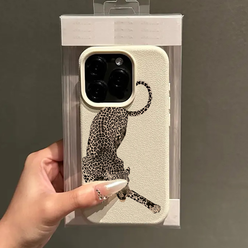 Cooles schwarzes Leoparden-Des – Phone Cases Designer Bewertung und Preis