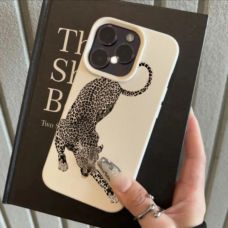 Cooles schwarzes Leoparden-Des – Phone Cases Designer Bewertung und Preis