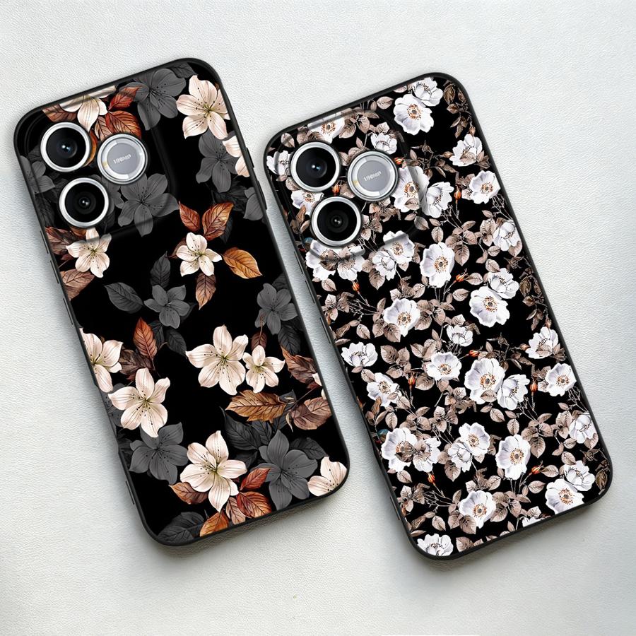 Weiße Wildrosen-Muster Handyhü – Phone Cases Honor Bewertung und Preis