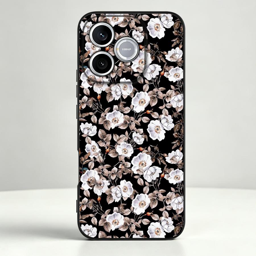 Weiße Wildrosen-Muster Handyhü – Phone Cases Honor Bewertung und Preis