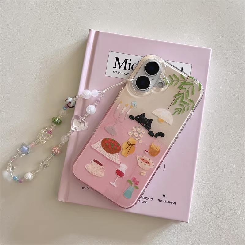 Ins Girl Niedliche Esstisch-Ka – Phone Cases For Girls Bewertung und Preis