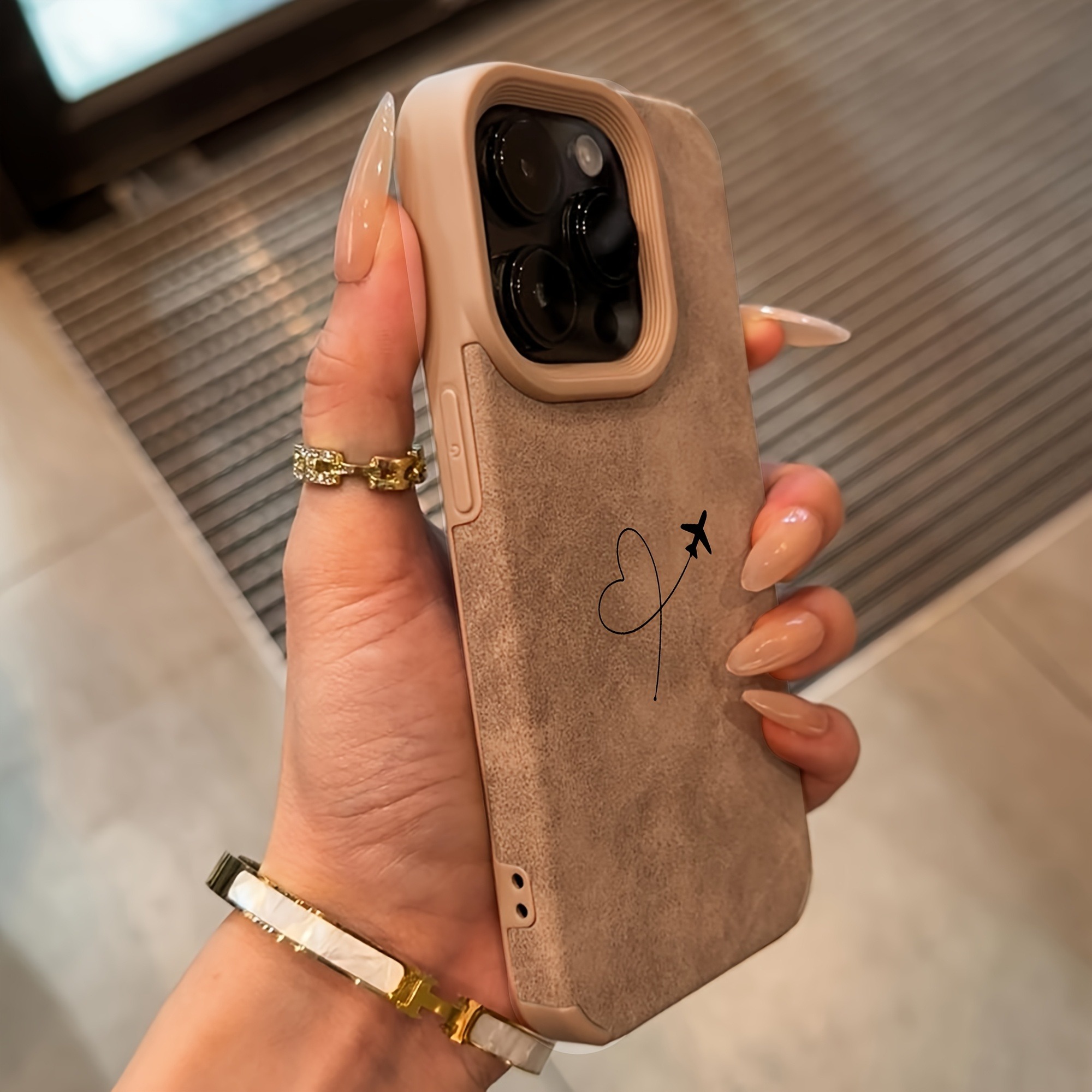 Flugzeug Route Love Heart Desi – Phone Cases Designer Bewertung und Preis