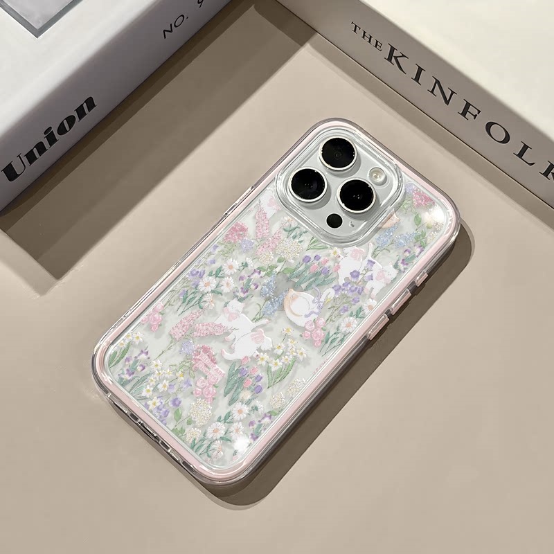 Niedliche Blumen-Katzen-Schwan – Phone Cases Xr Cute Bewertung und Preis
