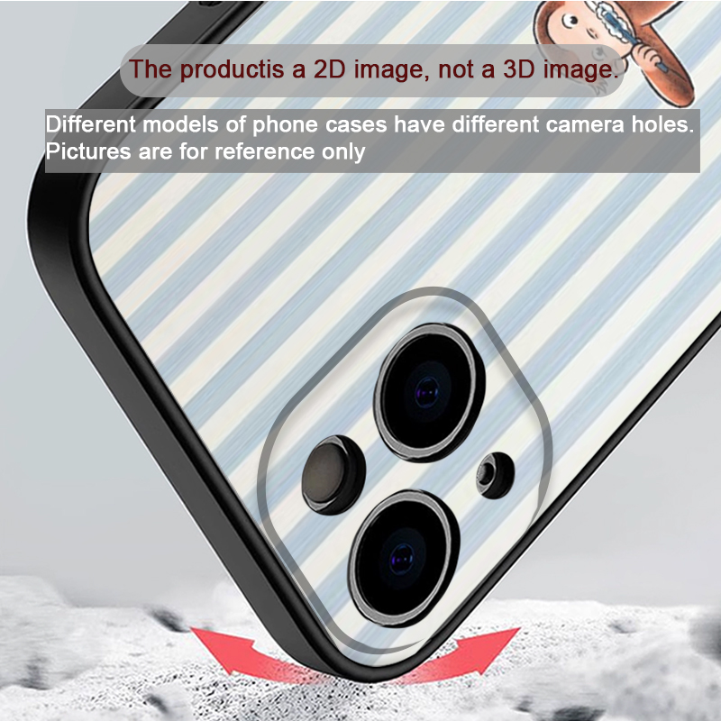 Cartoon Gestreifter Affe mit K – Phone Cases Iphone 16 Pro Bewertung und Preis