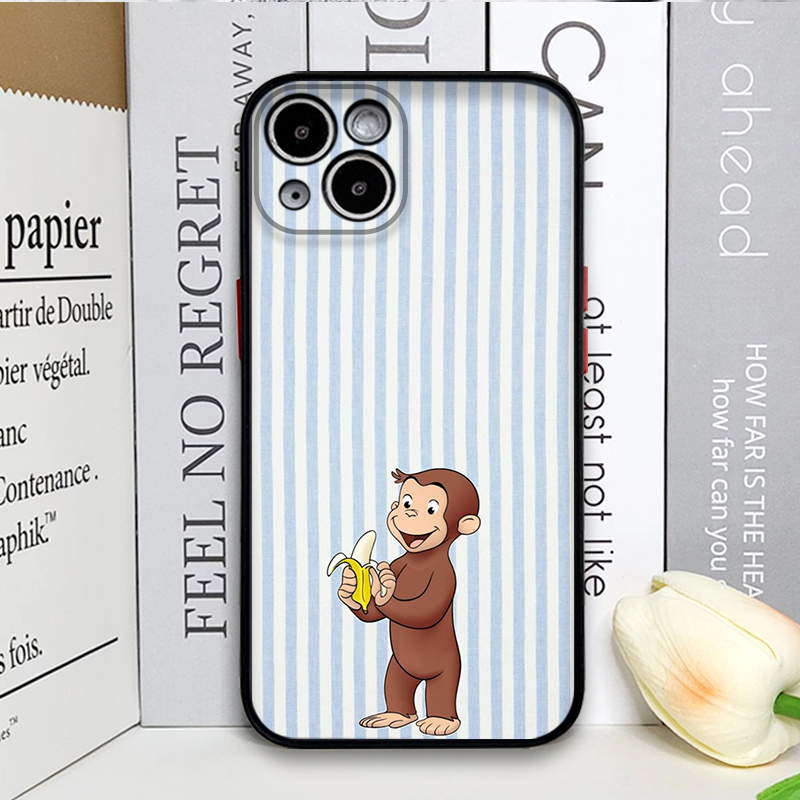 Cartoon Gestreifter Affe mit K – Phone Cases Iphone 16 Pro Bewertung und Preis