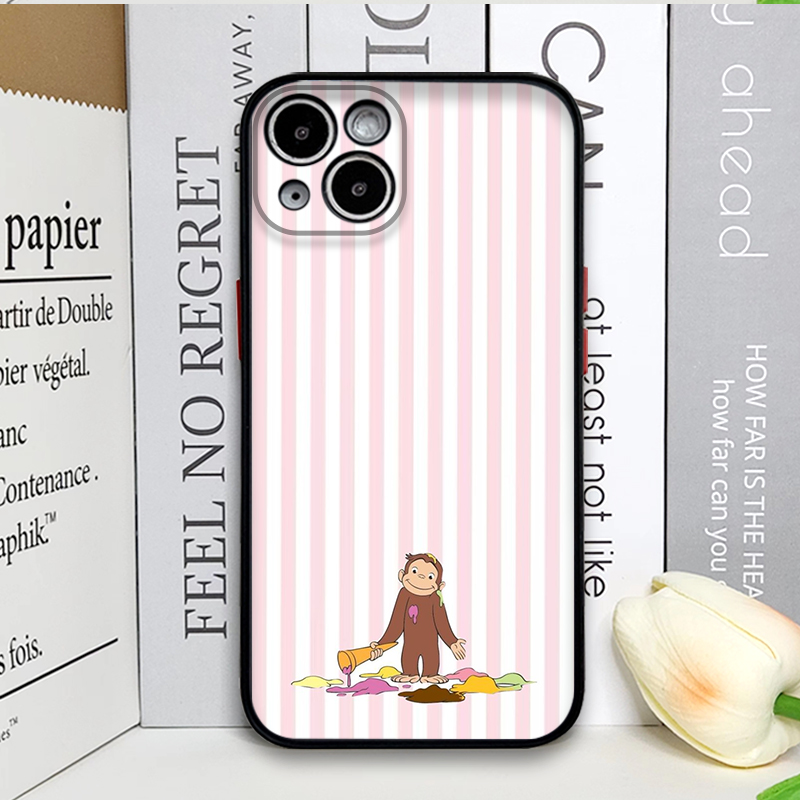 Cartoon Gestreifter Affe mit K – Phone Cases Iphone 16 Pro Bewertung und Preis